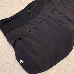 LULULEMON MESH OVER MILES SHORTS